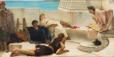 A Reading from Homer by Lawrence Alma Tadema